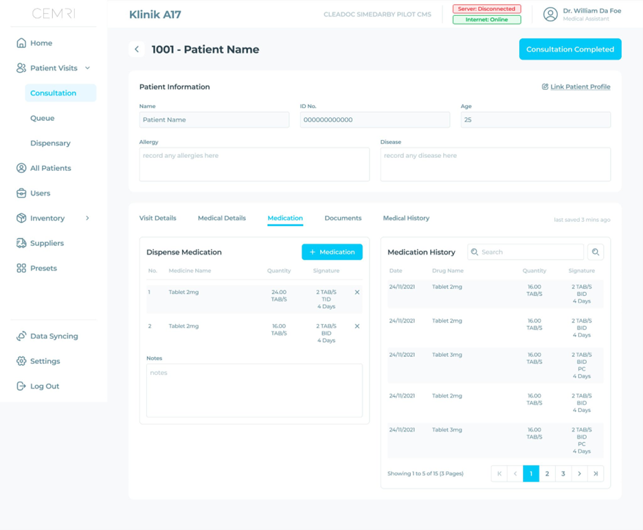 CEMRI: Clinic Management System - Image 4