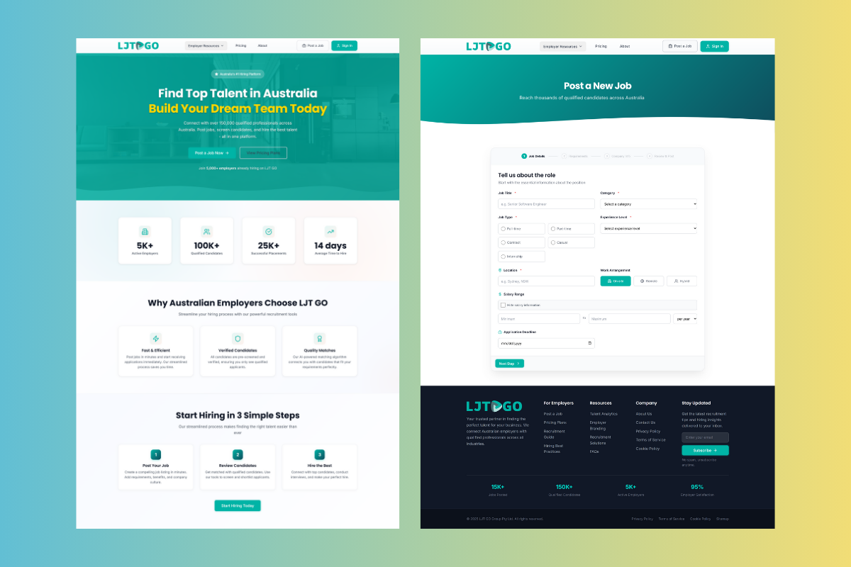 LJT GO – AI-Driven Recruitment Platform - Image 1