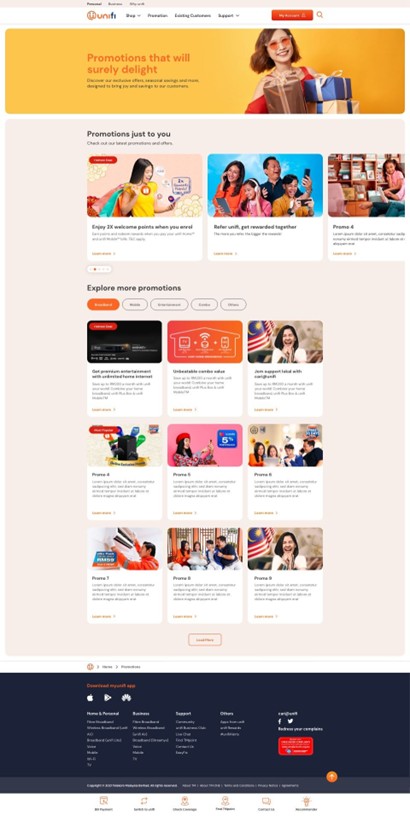 Unifi & UnifiTV Website and CMS Development - Image 2
