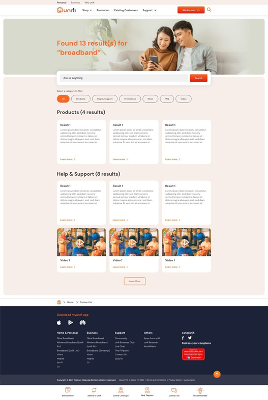 Unifi & UnifiTV Website and CMS Development - Image 4